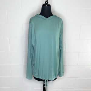 Mountain Hardwear Women’s Crater Lake Long Sleeve Hoody In Sage Green